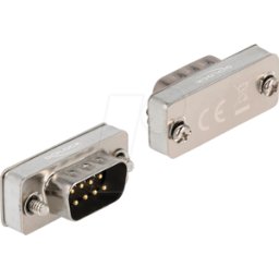 DELOCK 66826 - Adaptador RS-232/422/485 DB9 macho loopback