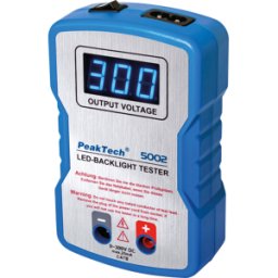PEAKTECH 5002 - Comprobador de componentes para LED, hasta 300 V CC