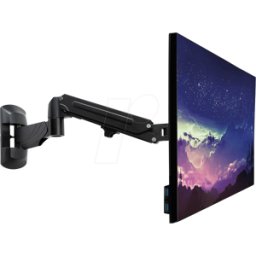 LINDY 40712 - Soporte para monitor, 1 pantalla, hasta 32", montado en la pared