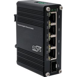 EXSYS EX-62020PS - Switch, 5 puertos, Gigabit Ethernet, PoE+, SFP