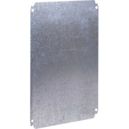 SCHNEIDER ELECTRIC NSYMM86 - Placa de montaje de 800 x 600 mm de acero galvanizado para carca