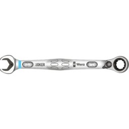 WERA 05020066001 - Llave de trinquete de anillo con boca, SW 11, conmutador Joker
