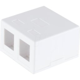 SHIVERPEAKS SHVP BS08-10116 - Caja de conexión KEYSTONE, 2 vías, blanco