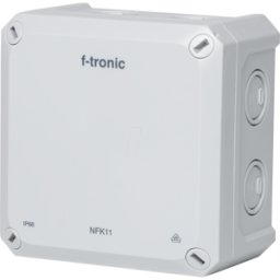 F-TRONIC NEPTUN NFK11GR - FR caja de conexiones IP66, gris, NEPTUNE Compact