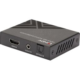 LINDY 38203 - Incrustador de audio HDMI, 18Gbps, 4K 60 Hz