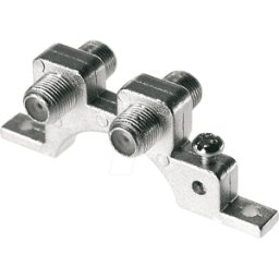 AXING CFA 9-00 - Conector F, 2 x F hembra, para montaje en pared
