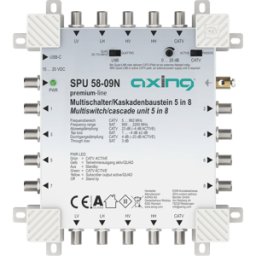 AXING SAT SPU58-09N - Multi-switch, 5 / 1, línea premium