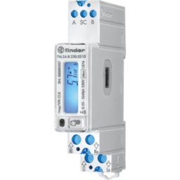 FINDER FIN 7M.24 0210 - CONTADOR DE ENERGÍA, LCD, MODBUS, NFC, IR, MID