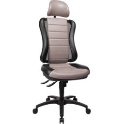 TST HE300S103X - Silla de oficina Topstar Head Point RS gris, negra