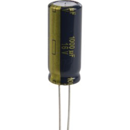 PANASONIC FC-A 1000U 16 - Elko radial, 1000microF, 16V, 105 °C, ESR baja, AEC-Q200