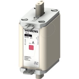 SIEMENS SIE 3NA6824-7 - NH fusible link, NH00, IN: 80 A, GG, UN AC: 500 V, UN DC: 250 V.