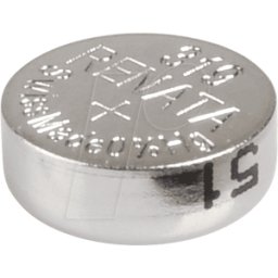 RENATA 319 - Celda de botón de óxido de plata, 319, 21 mAh, 5,8
