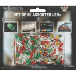 VELLEMAN K/LED1 - Surtido, LED, 80 piezas