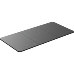 LOGILINK EO0039 - Tablero de mesa de madera dividido 3, 1200 x 600 mm, negro