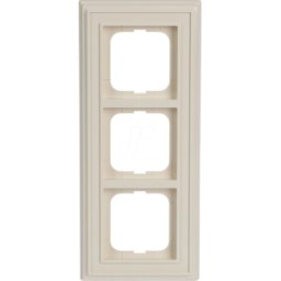 BUSCH-JAEGER BJ 1723-832 - Marco de cubierta 3 veces marfil blanco - Busch-Dynasty®