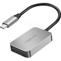 LOGILINK CR0050 - Lector de Tarjetas, Externo, USB 3,2 Gen1, microSD, SD