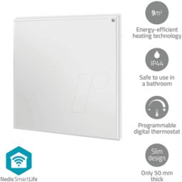 NEDIS N HTIP350WTW - Calefacción por infrarrojos WLAN, 350 W