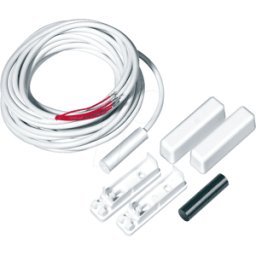 ABUS SECURITY TECH MK 2000W - Detector de apertura, contacto de normalmente abierto, 2 hilos,