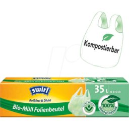 SWIRL 317110 - Bolsa de 6 uds. Para Swirl Biomül, 35 litros