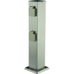 HEITRONIC HEIT VO-35461 - Distribuidor de potencia BANGKOK, 4 veces, acero inoxidable