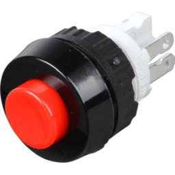 RAFI 300.301 - Pulsadores 0.7A-250VAC 1x (ON) Ø19/15.2mm rt Faston