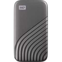 SANDISK WDBAGF0010BGY - WD My Passport SSD, gris, 1 TB, USB-C 3.1