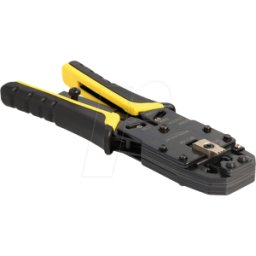 DELOCK 90523 - Herramienta de prensado universal con decapador para cables de r