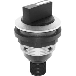 SCHLEGEL SSTAOIC008 - Interruptor selector - 1 NC + 1 S, plata