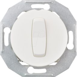 ELSO WDE011002 - Palpador con placa central, blanco, redondo, UP, Renova, dise&nt