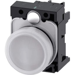 SIEMENS ACT 2AA60-1AA0 - Avisador luminoso, 24 V CA/CC, blanco