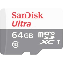 SDSQUNR064GGN3MA - Tarjeta de memoria microSDXC 64 GB, SanDisk Ultra