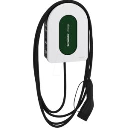 SCHNEIDER ELECTRIC EVH5A11N2C7 - Wallbox inteligente, 11 kW, tipo 2, cable de 7 m, detecci&oacute