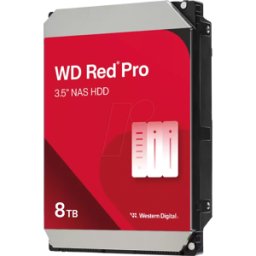 WESTERN DIGITAL WD8005FFBX - Disco duro de 8TB WD RED PRO - NAS
