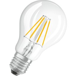 LEDVANCE GMBH OSR 075303386 - Lámpara LED STAR E27, 4 W, 470 lm, 4000 K, filamento
