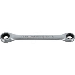 PROXXON 23246 - Llave de trinquete anillo, SW 12 / 13
