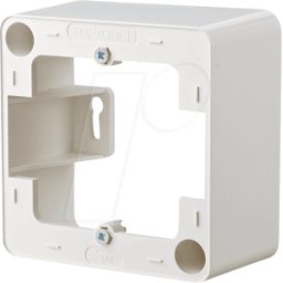 METZ CONNECT BTR 130829-4302I - Bastidor de montaje superficial 43x85x85 mm blanco puro RAL9010
