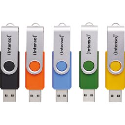 INTENSO 3543595 - INTENSO USB stick línea de oficina multipack 5x64GB USB 3