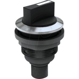 SCHLEGEL SVASTALIC005 - Interruptor selector iluminado - 1 S, acero inoxidable