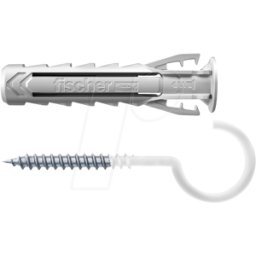 FISCHER BEFESTIGUNGSSYSTEME FD 567841 - Pasador + gancho redondo, SX Plus 10x50 RH N K, 2 piezas