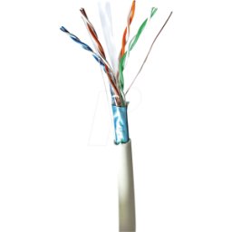 NEDIS N CCBG8526GY305 - Cable de red Cat.6, F/UTP, gris, 305 m