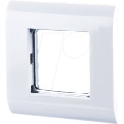 METZ CONNECT BTR 130910R4502E - Bastidor 80x80 mm para 45x45 mm blanco puro