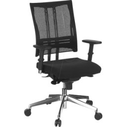 NOWY STYL NET MO - Nowy Styl silla de oficina Net-Motion tela negro, marco Crom