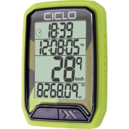 CICLO BIKE PROTOS213GN - Computadora para bicicleta con 13 funciones, inalámbrica, verde