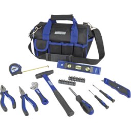 BRÜDER MANNESMANN MAN 29020 - Estuche para herramientas, 30 piezas