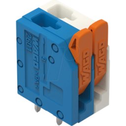 WAGO 2601-3102SP - Terminal Ethernet de par único, 2 pines, 1,5 mm²