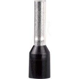 SCHNEIDER ELECTRIC SE DZ5CE0153D - Ferrule Linergy DZ5. Ø 1,5 mm², negro, 1 piezas