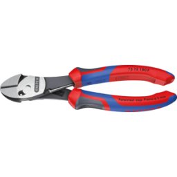KNIPEX KN 73 72 180 F - Alicates de corte diagonal de alto rendimiento, TwinForce®, 180