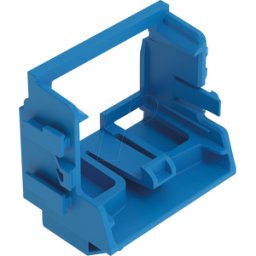 WAGO 221-539-2BL - Adaptador de montaje para carril de montaje, 10 hilos, azul
