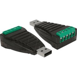 DELOCK 87738 - Conector macho USB tipo A > RS-422/485