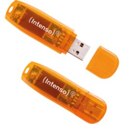 INTENSO 3502492 - Memoria USB, USB 2.0, 64 GB, Rainbow-Line, paquete de 2